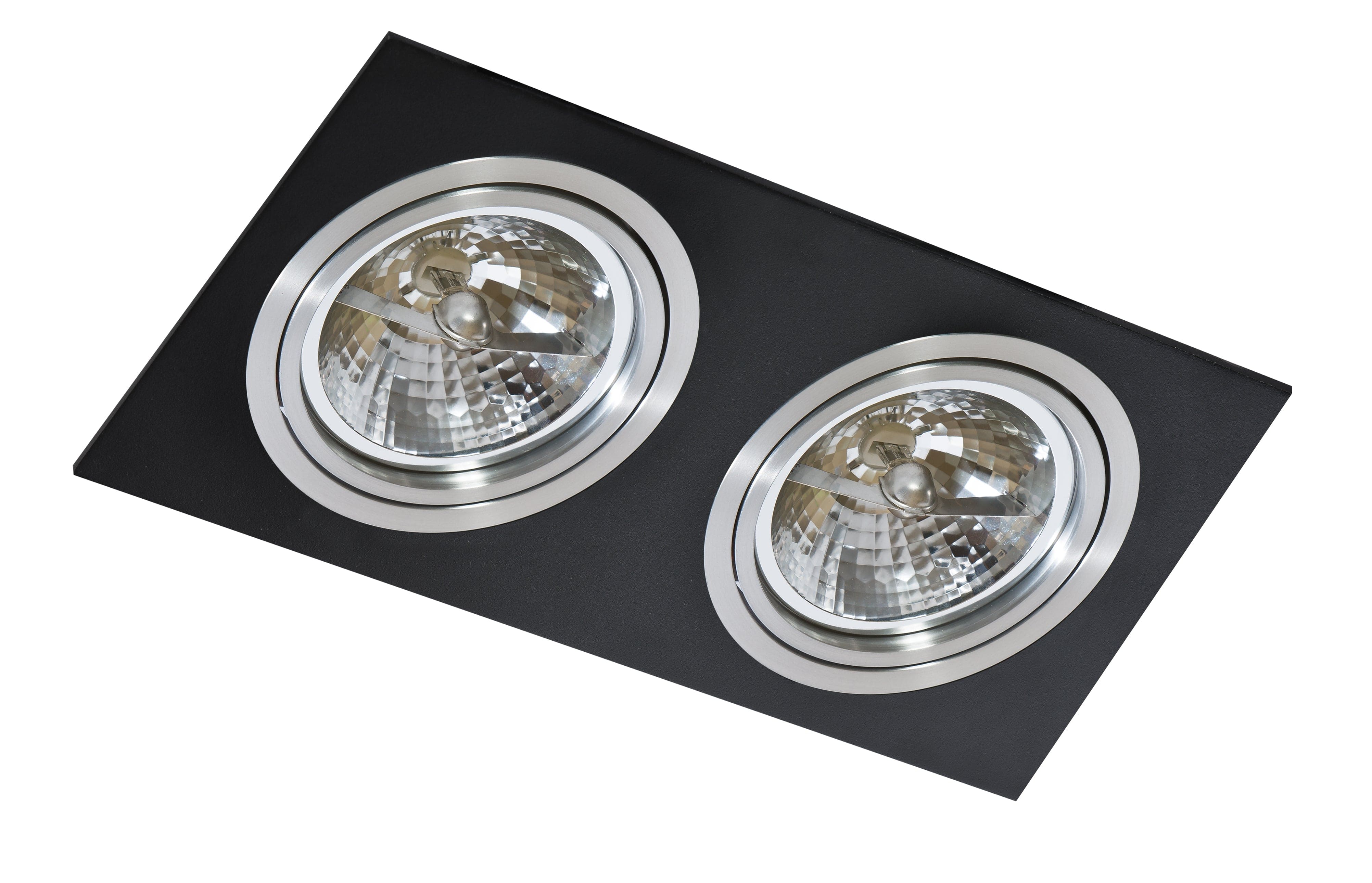 Spot Siro 2 Negru / Aluminiu, AZ0772