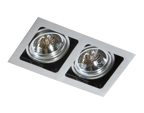 Spot Sisto 2 Aluminiu / Negru, AZ0794