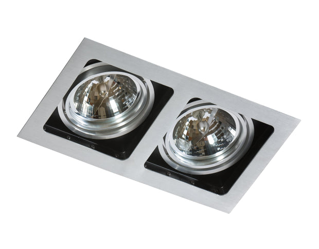 Spot Sisto 2 Aluminiu / Negru, AZ0794