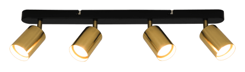 Spot Vila Negru / Auriu