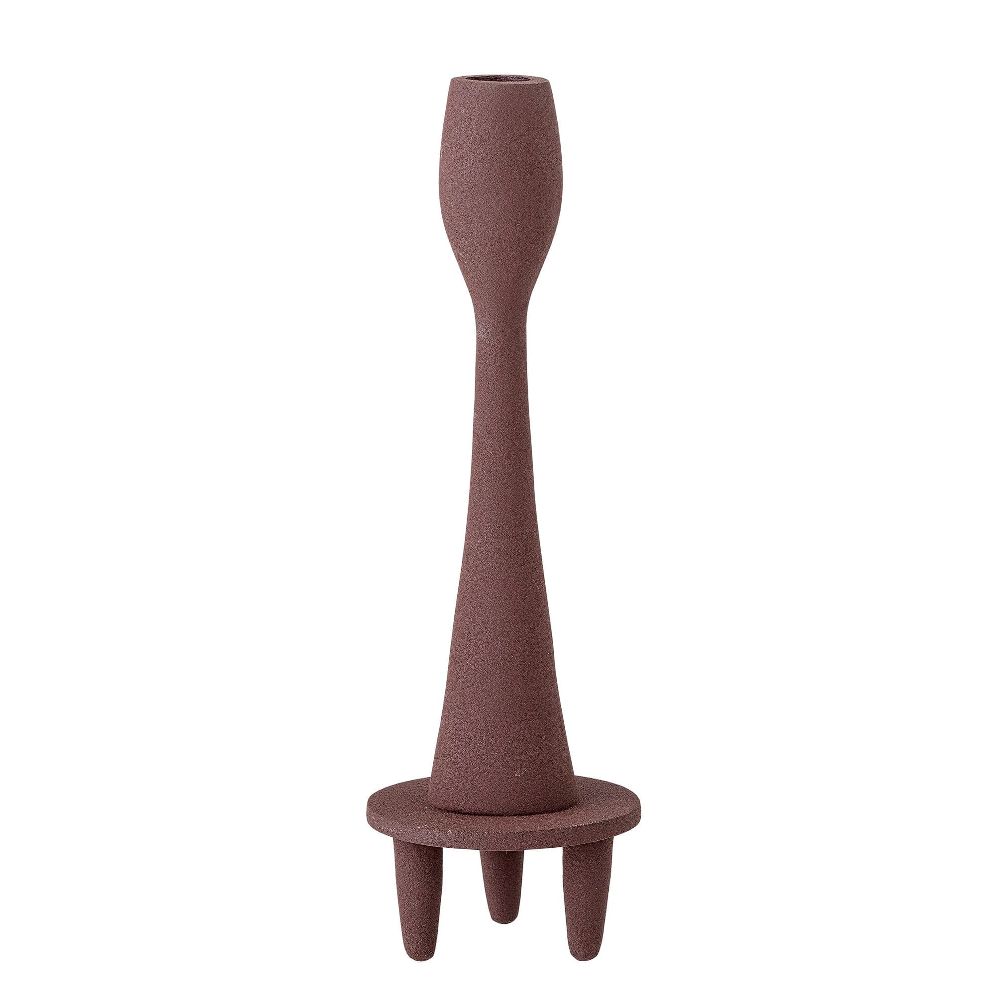 Suport lumanare din aluminiu, Davi Maro, Ø9,5xH30 cm