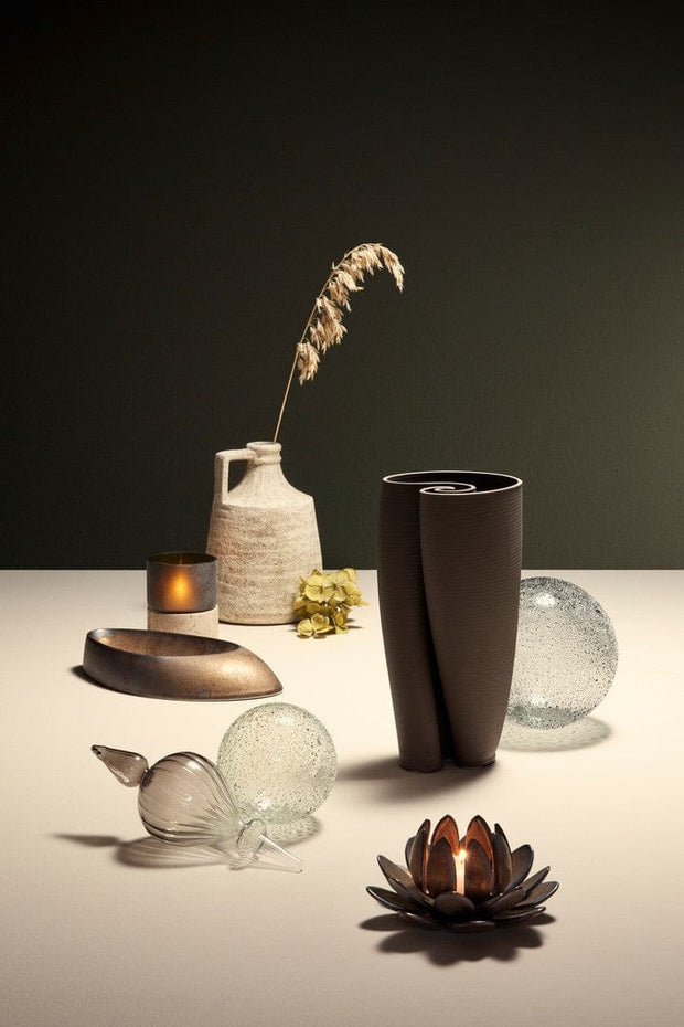 Suport lumanare din portelan Ryo Alama, Ø14xH6,5 cm (1)