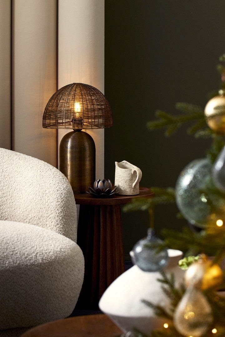 Suport lumanare din portelan Ryo Alama, Ø14xH6,5 cm (2)