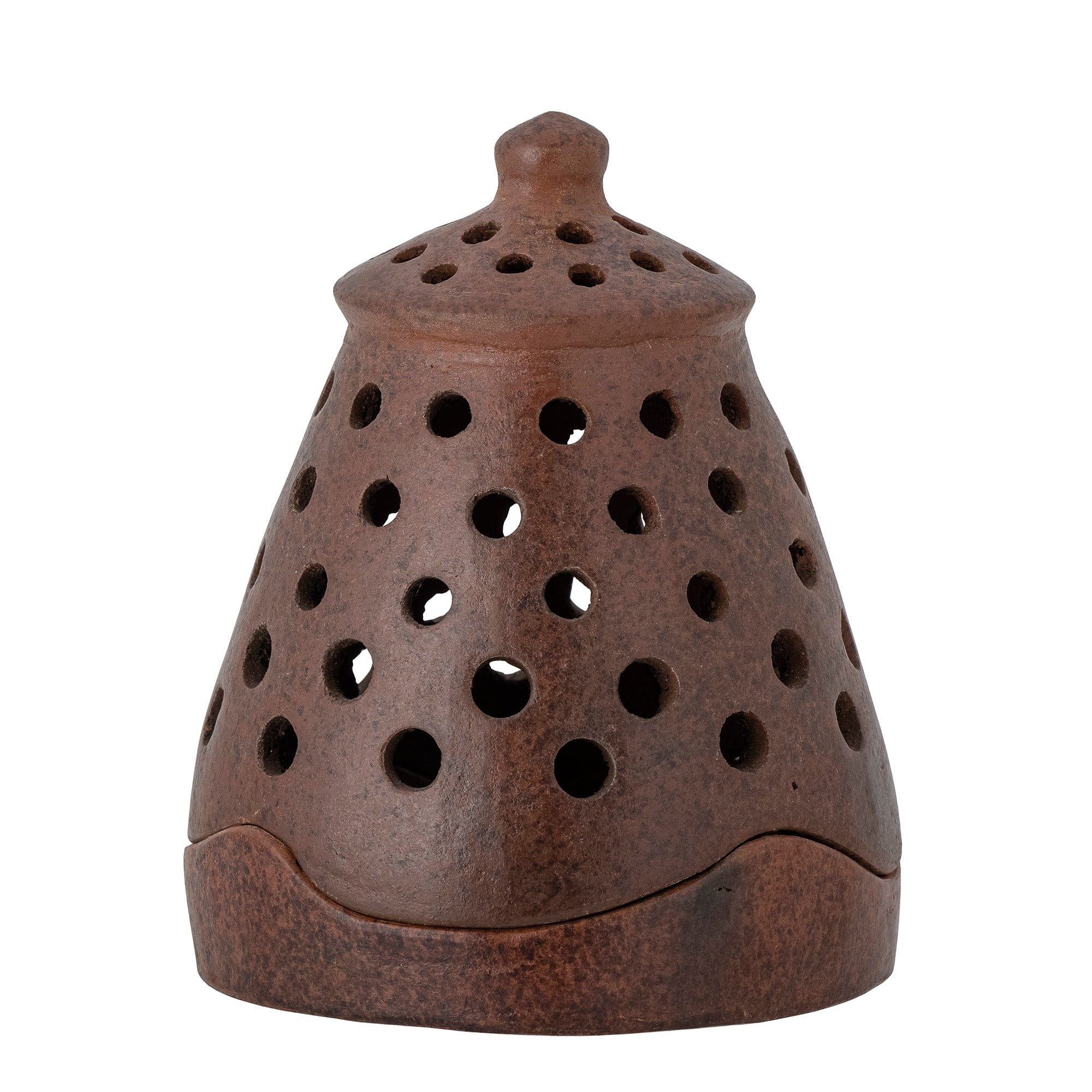 Suport lumanare din teracota, Norra Maro, Ø14xH18 cm