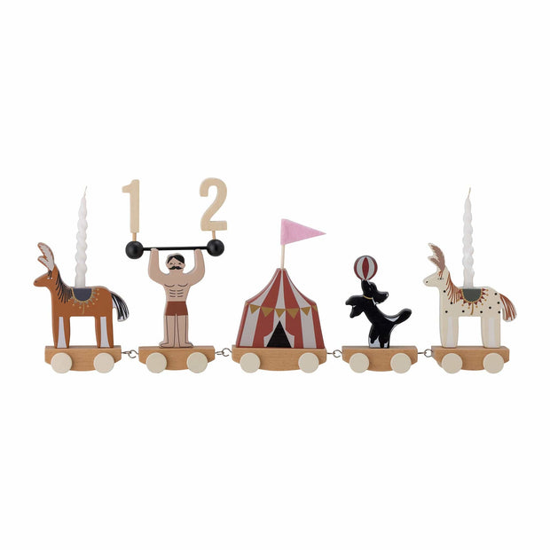 Suport lumanari pentru aniversare din MDF, Aley Maro, L51xl3xH11 cm (1)