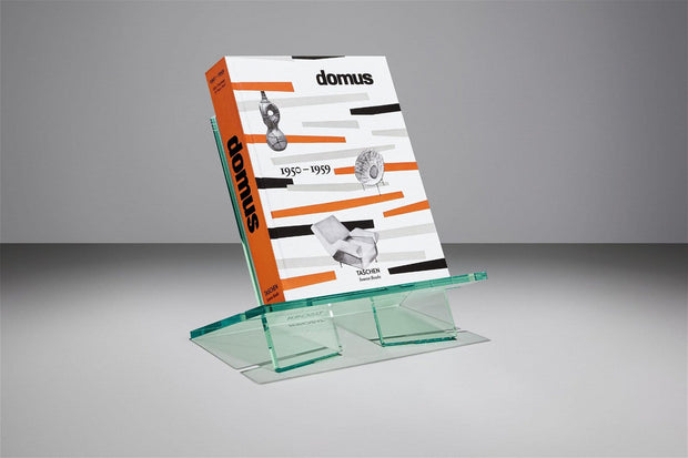Suport pentru carti, Taschen Bookstand Display Crystal, Size M Verde, L25xl17xH27 cm (1)