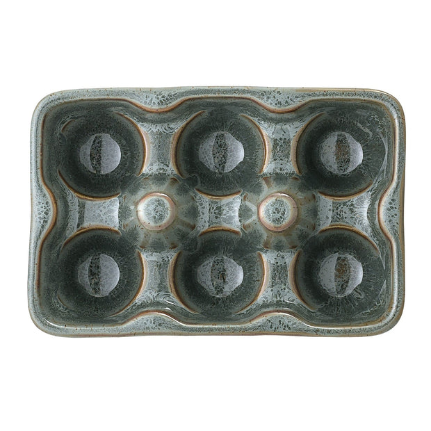 BFSummer Suport pentru depozitare 6 oua, Pixie Tray Ceramica