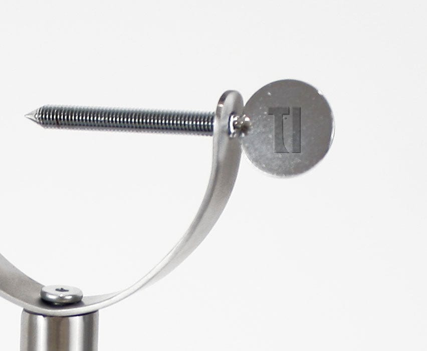 Suport pentru jambon din marmura si otel inoxidabil, Quttin Marmura / Argintiu, l48,5xA16xH1,8 cm (4)