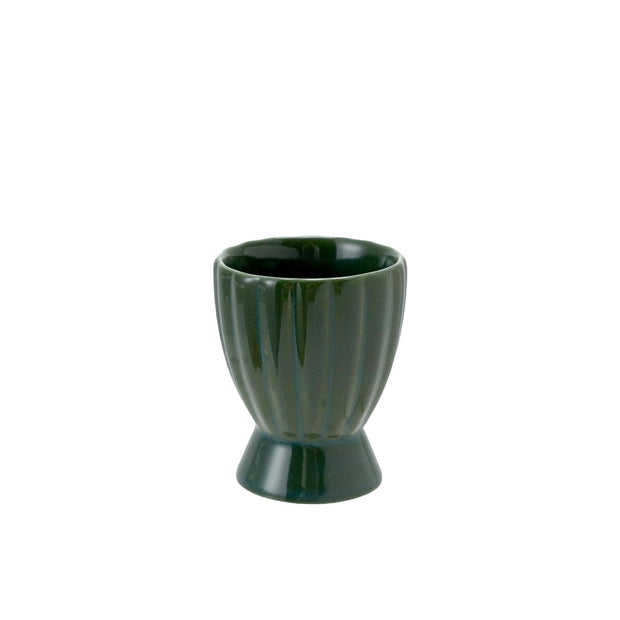 Bloomingville Suport pentru ou din ceramica, Latina Verde, Ø4,5xH6 cm