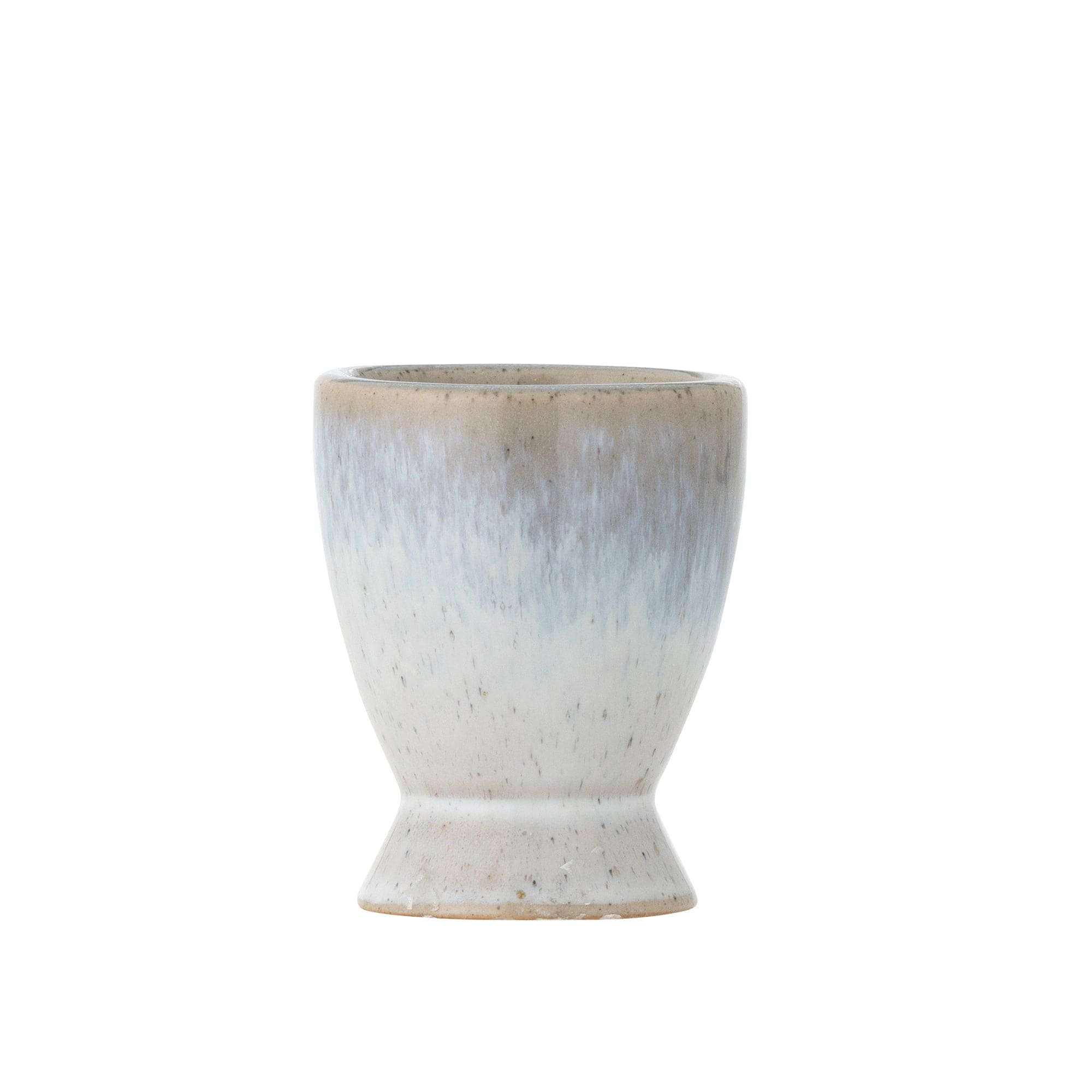Bloomingville Suport pentru ou din ceramica, Paula Albastru, Ø5xH6,5 cm