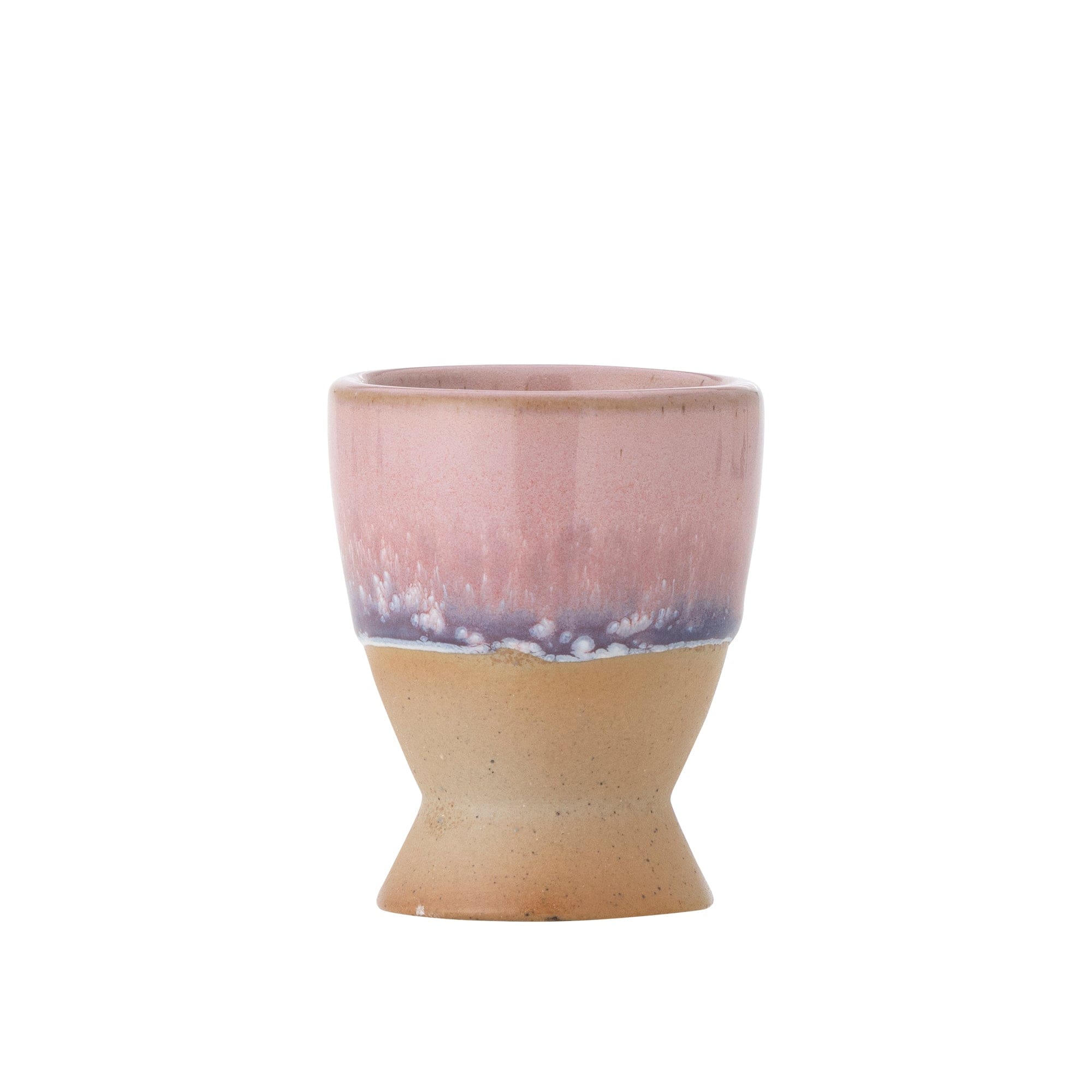 Bloomingville Suport pentru ou din ceramica, Paula Roz, Ø5xH6,5 cm