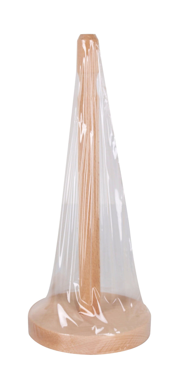 Suport pentru role de bucatarie din bambus, Quttin Natural, Ø13xH32 cm (1)