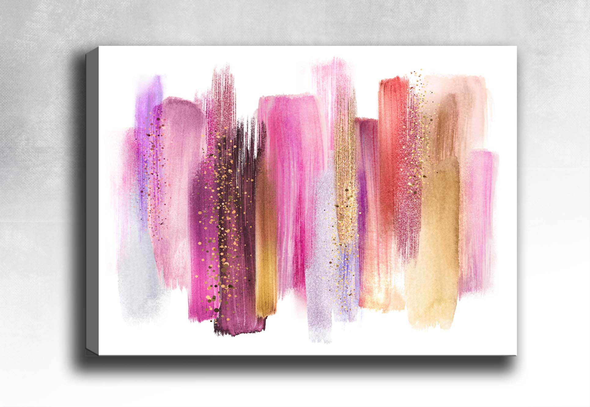 Tablou Canvas Abstract Glam Pink Multicolor & OYOTR-631392137 & OYOTR-631392137