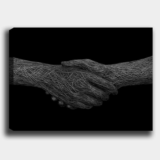 Tablou Canvas Abstract Hands Multicolor & OYOTR-85094065 & OYOTR-85094065 & OYOTR-85094065