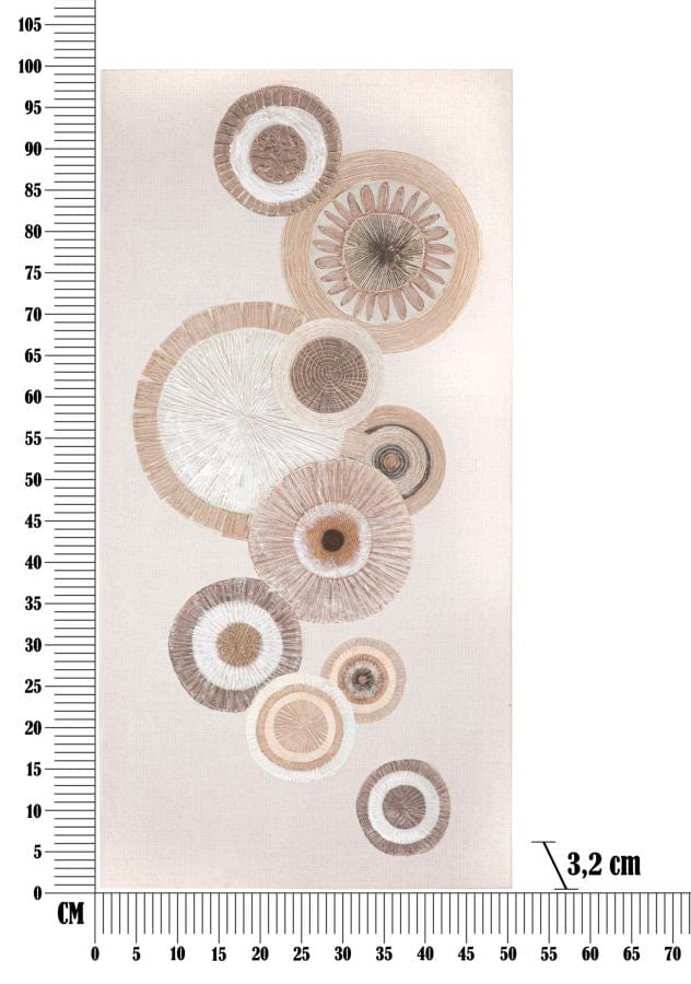 Tablou Canvas Circly -A- Maro, 50 x 100 cm (5)