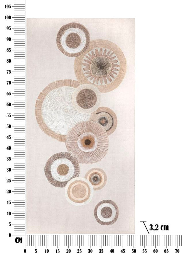 Tablou Canvas Circly -A- Maro, 50 x 100 cm (5)