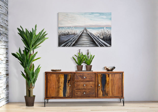 Tablou Canvas Pontile Multicolor, 120 x 80 cm (4)