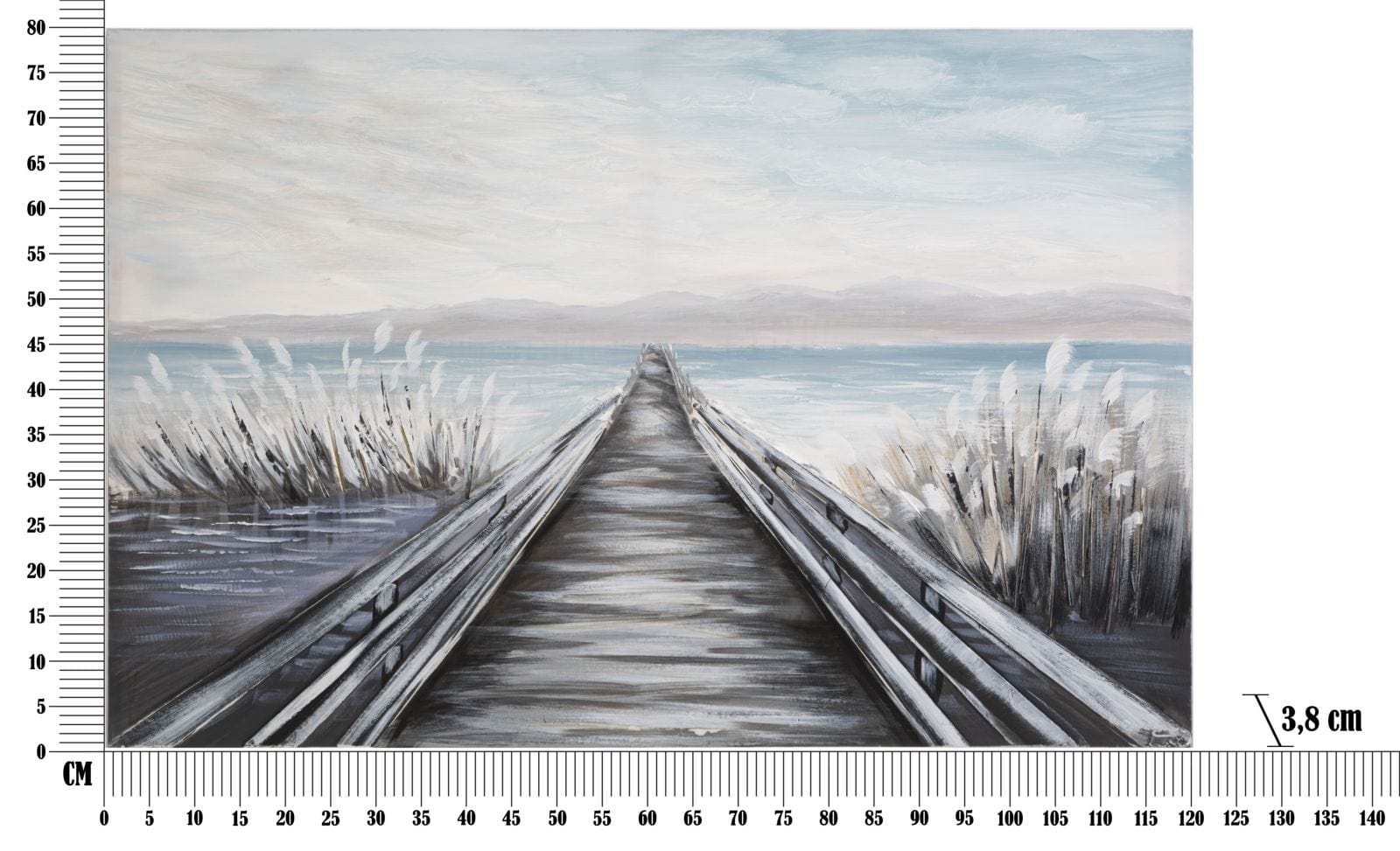 Tablou Canvas Pontile Multicolor, 120 x 80 cm (5)