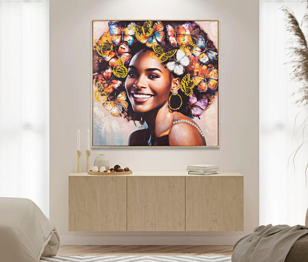 Tablou Framed Tara -B- Multicolor, 82 x 82 cm (4)