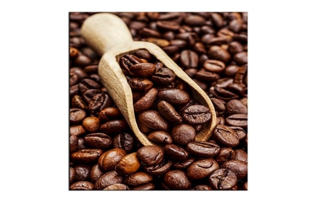 BFSummer Tablou Sticla Glasspik Coffee 1C, 20x20 cm -20 x 20 cm