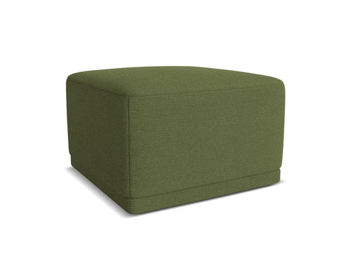 Makamii Taburet tapitat cu stofa, Kaila C9 Verde / Negru, l65xA65xH40 cm