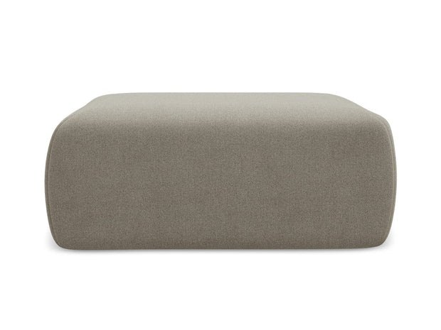 Makamii Taburet tapitat cu stofa, Kapua C14 Bej Inchis / Negru, l102xA62xH40 cm