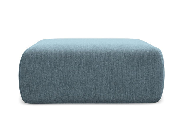 Makamii Taburet tapitat cu stofa, Kapua C4 Albastru Deschis / Negru, l102xA62xH40 cm