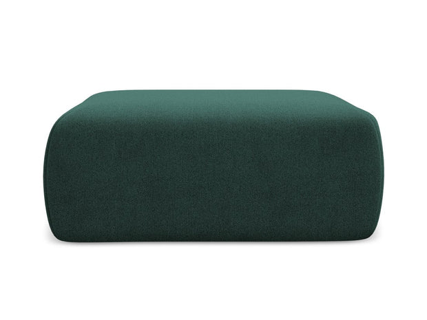 Makamii Taburet tapitat cu stofa, Nanea C1 Verde / Negru, l102xA62xH40 cm