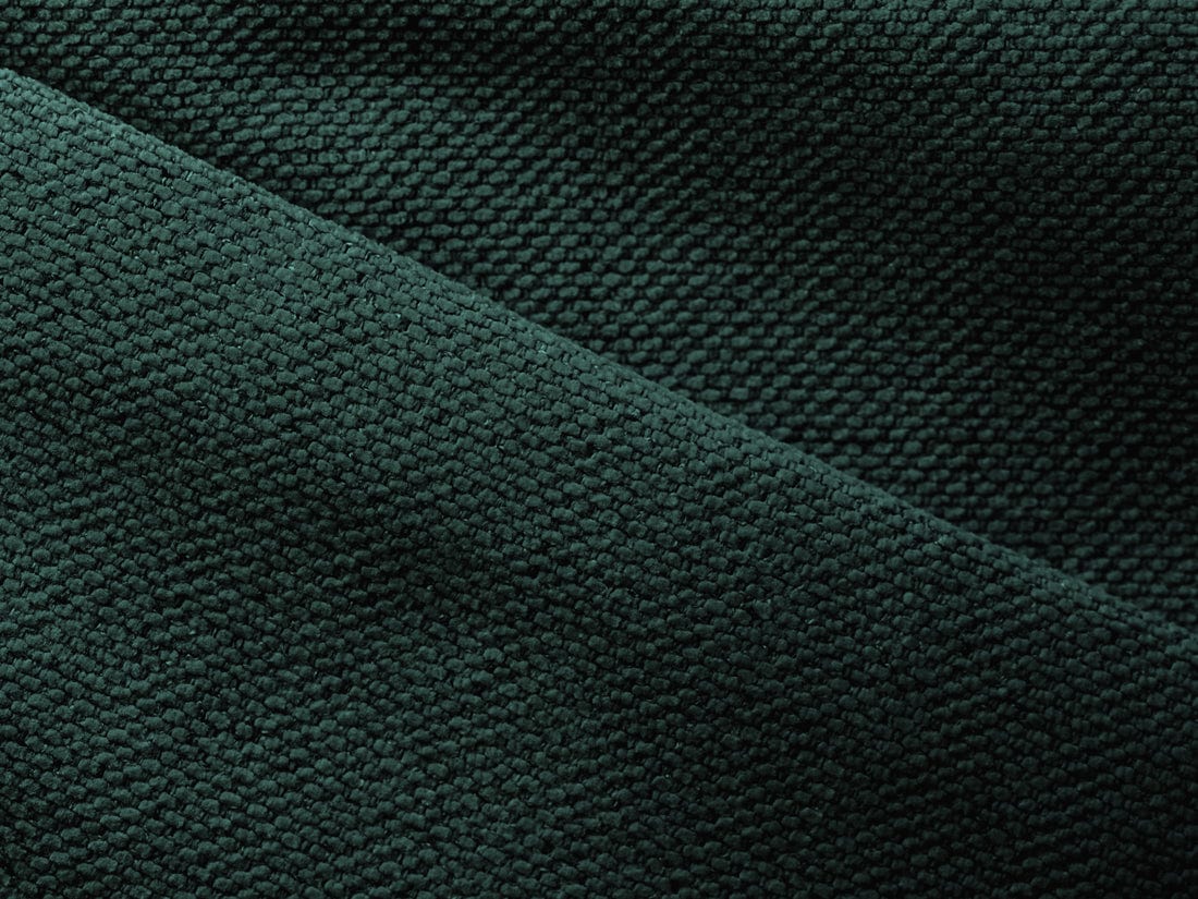 Makamii Taburet tapitat cu stofa, Nanea C1 Verde / Negru, l102xA62xH40 cm