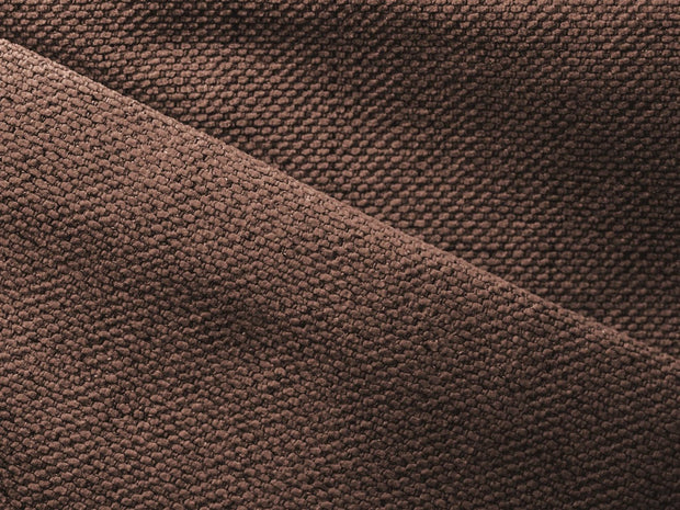 Makamii Taburet tapitat cu stofa, Nanea C7 Maro / Negru, l102xA62xH40 cm