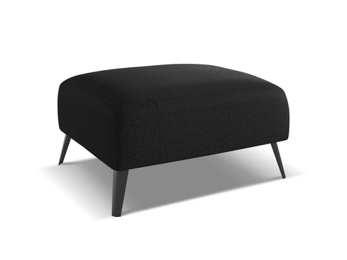 Makamii Taburet tapitat cu stofa, Nani C1 Antracit / Negru, l70xA60xH42 cm