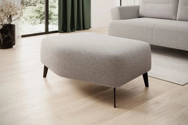 Wersal Taburet tapitat si picioare metalice, Lornis, l115xA83xH46 cm