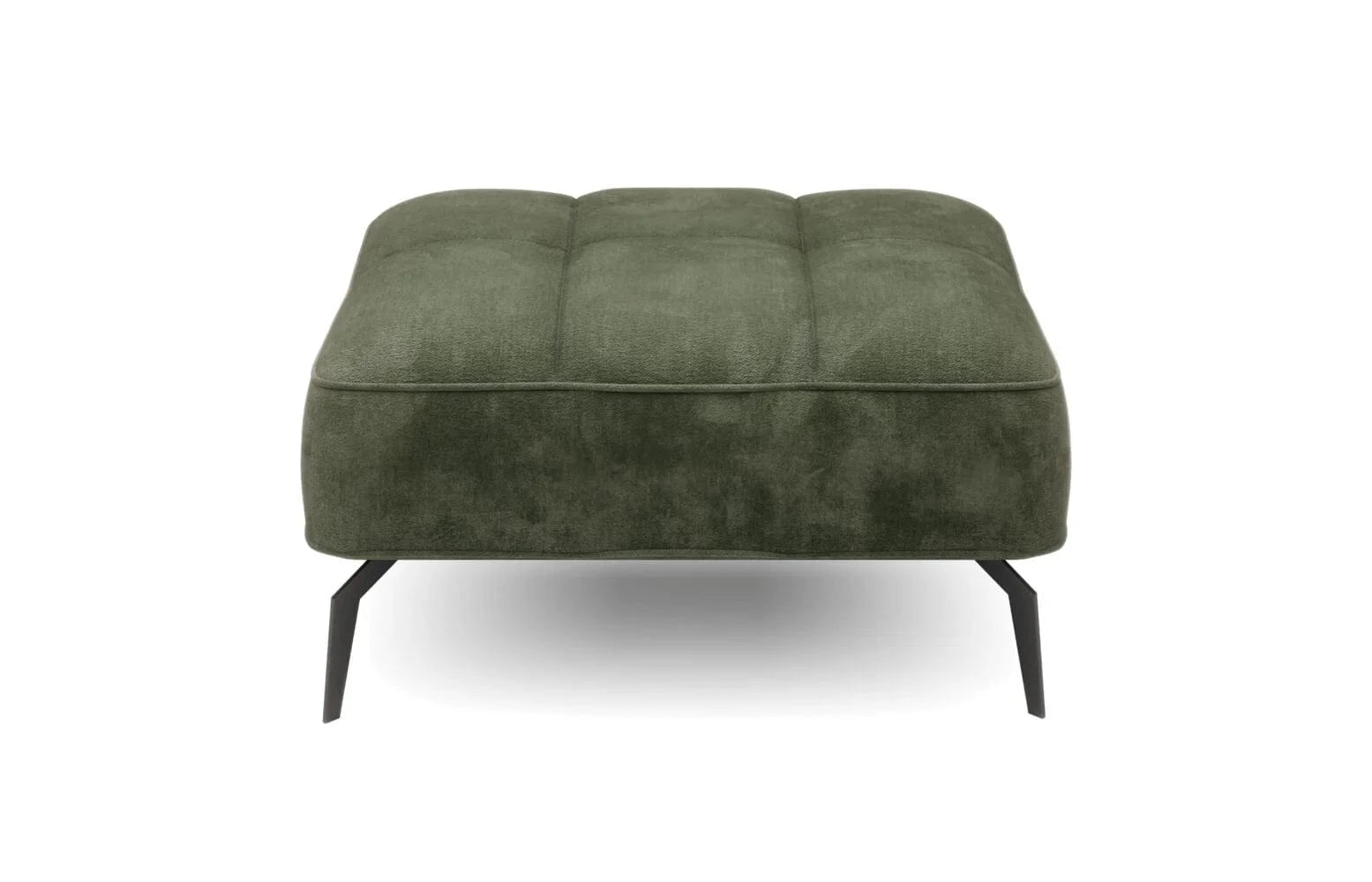 Wersal Taburet tapitat si picioare metalice, Montelis, l85xA70xH45 cm