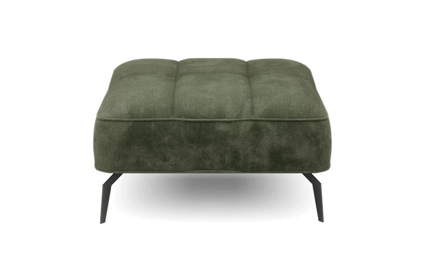 Wersal Taburet tapitat si picioare metalice, Montelis, l85xA70xH45 cm