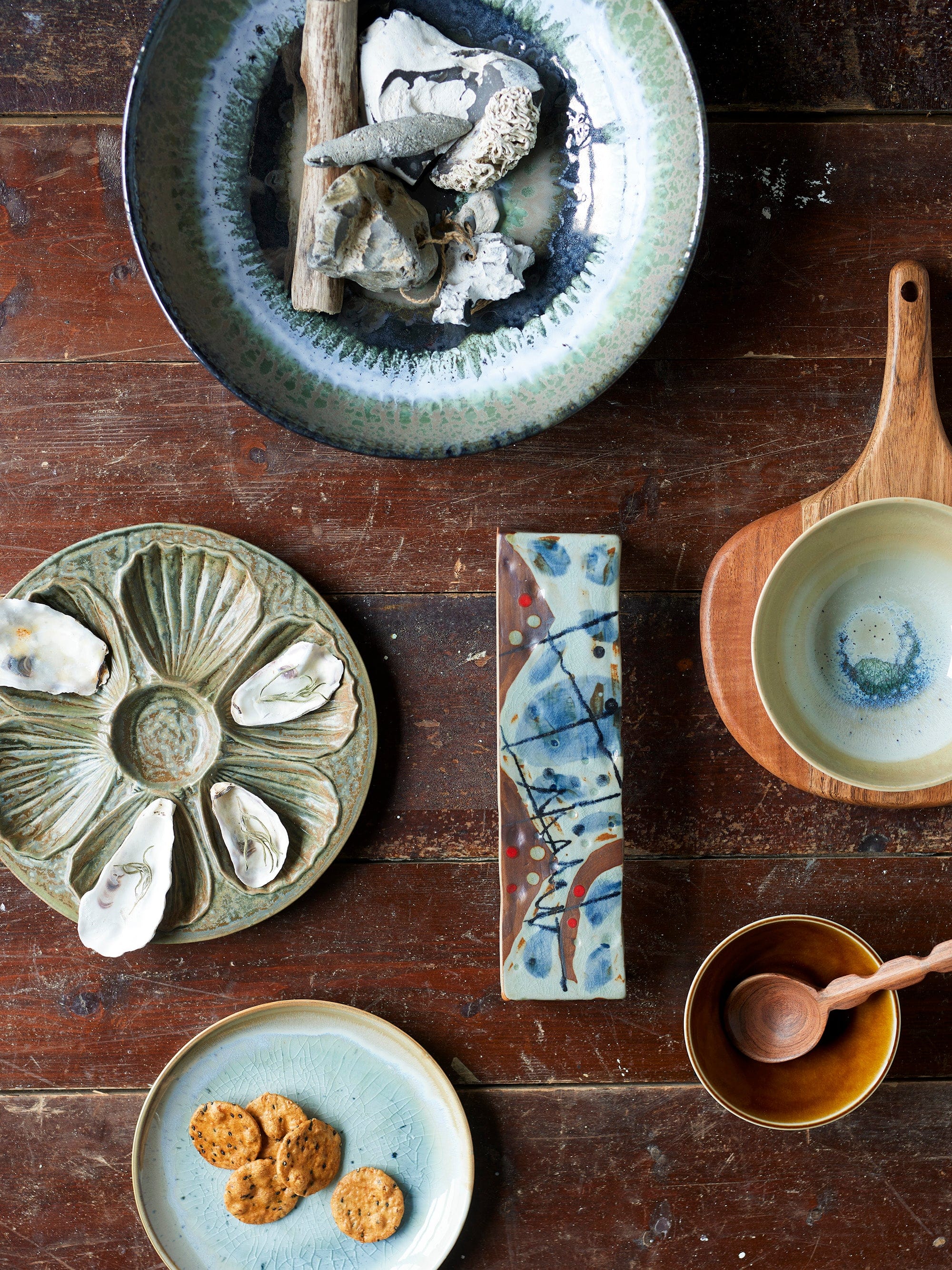 Tava pentru servire din ceramica, Lois Maro, Ø26 cm (4)