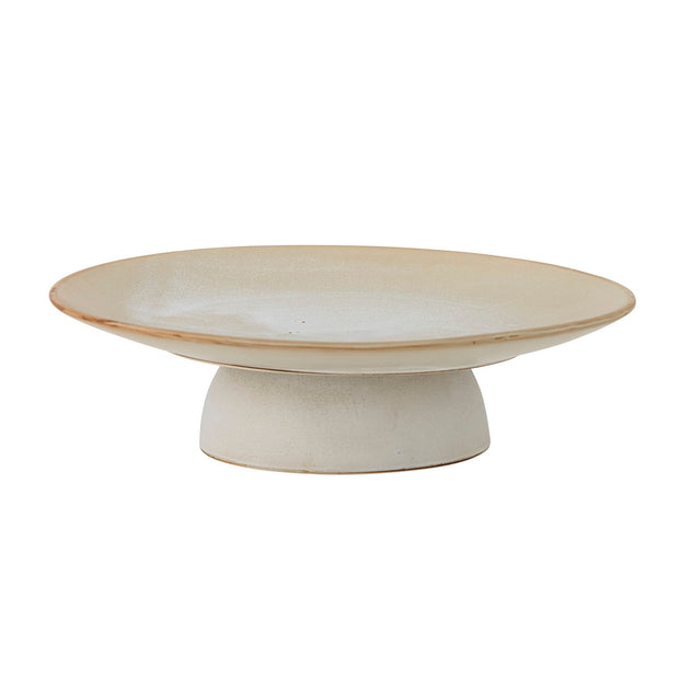 Tava pentru servire din ceramica, Marquez Natural, Ø31xH8.5 cm