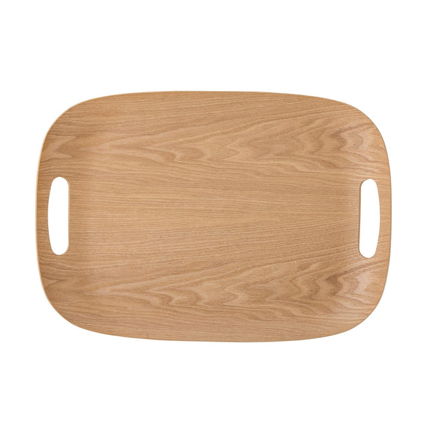 Bloomingville Tava pentru servire din lemn, Leyton Natural, L44xl31xH4 cm