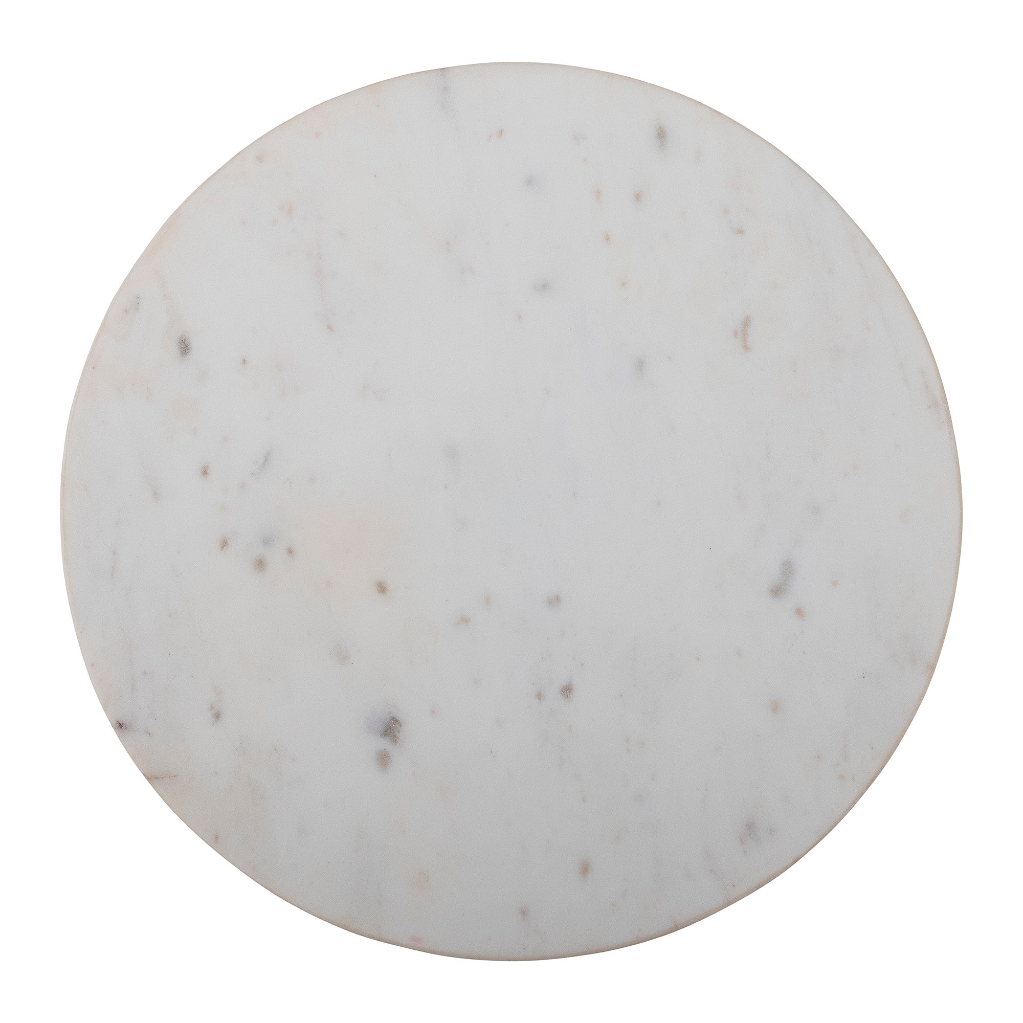 Tava pentru servire din marmura, Fenya Alb, Ø30xH9 cm (1)