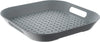 BFSummer Tava pentru servire din plastic Try Gri, L34xl34xH4,3 cm