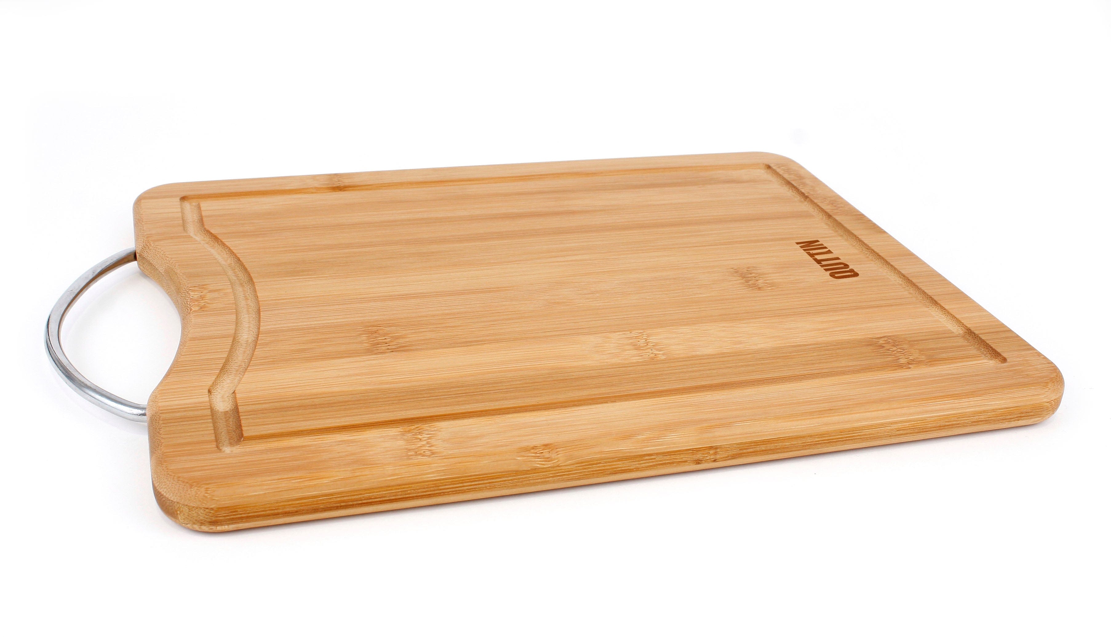 Tocator din bambus, Quttin Natural, L27xl20xH1,5 cm (1)