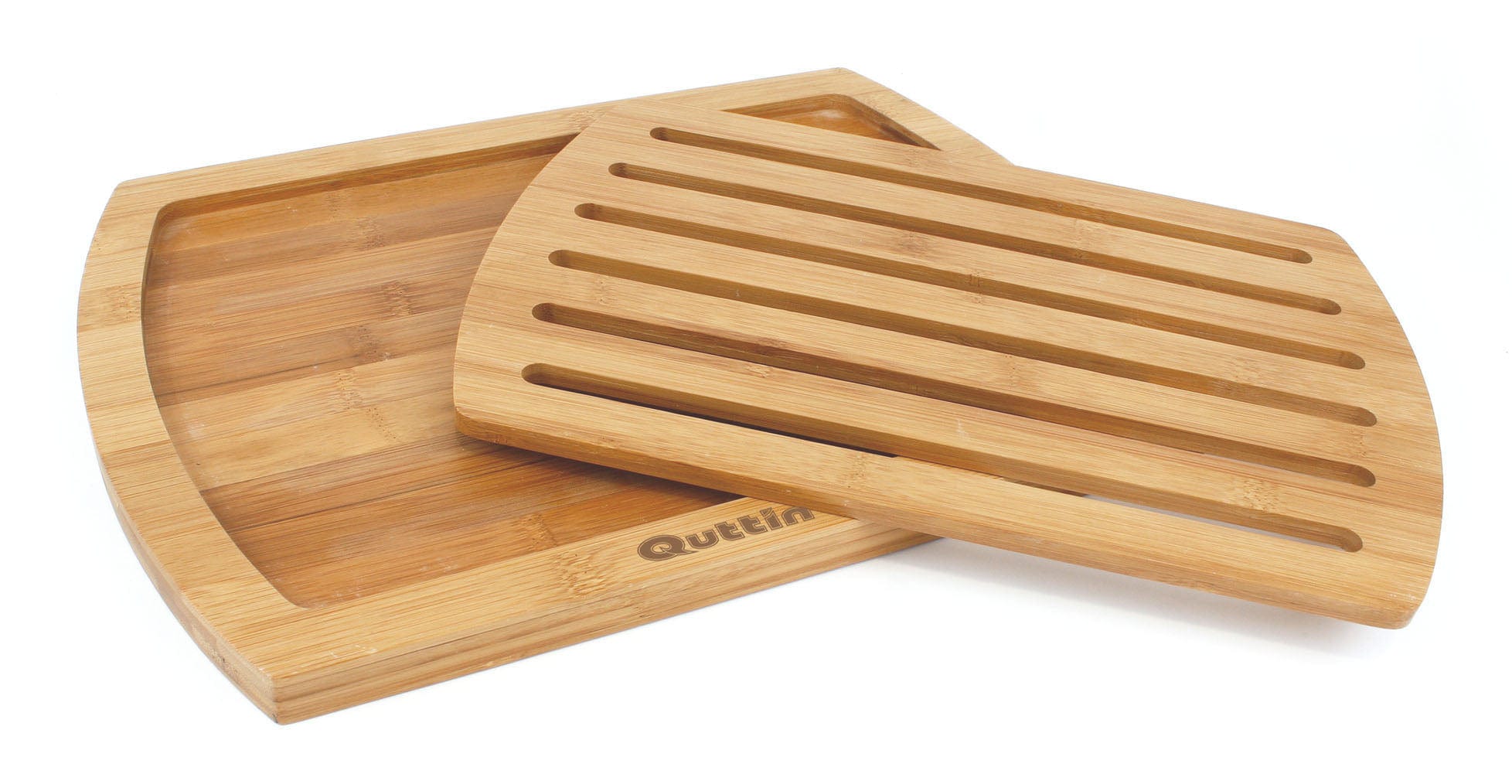 Tocator din bambus, Quttin Natural, L36xl25xH1,8 cm (1)