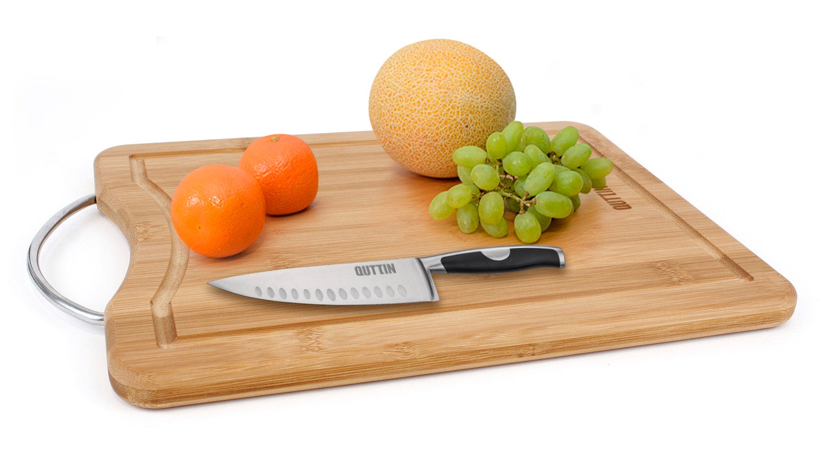 Inde Soler Hispania Tocator din bambus, Quttin Natural, L50xl35xH1,5 cm