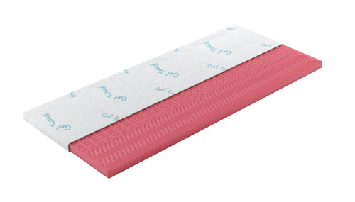 BFSummer Topper Gel Touch Komfortschaum H4 cm-200 x 180 cm
