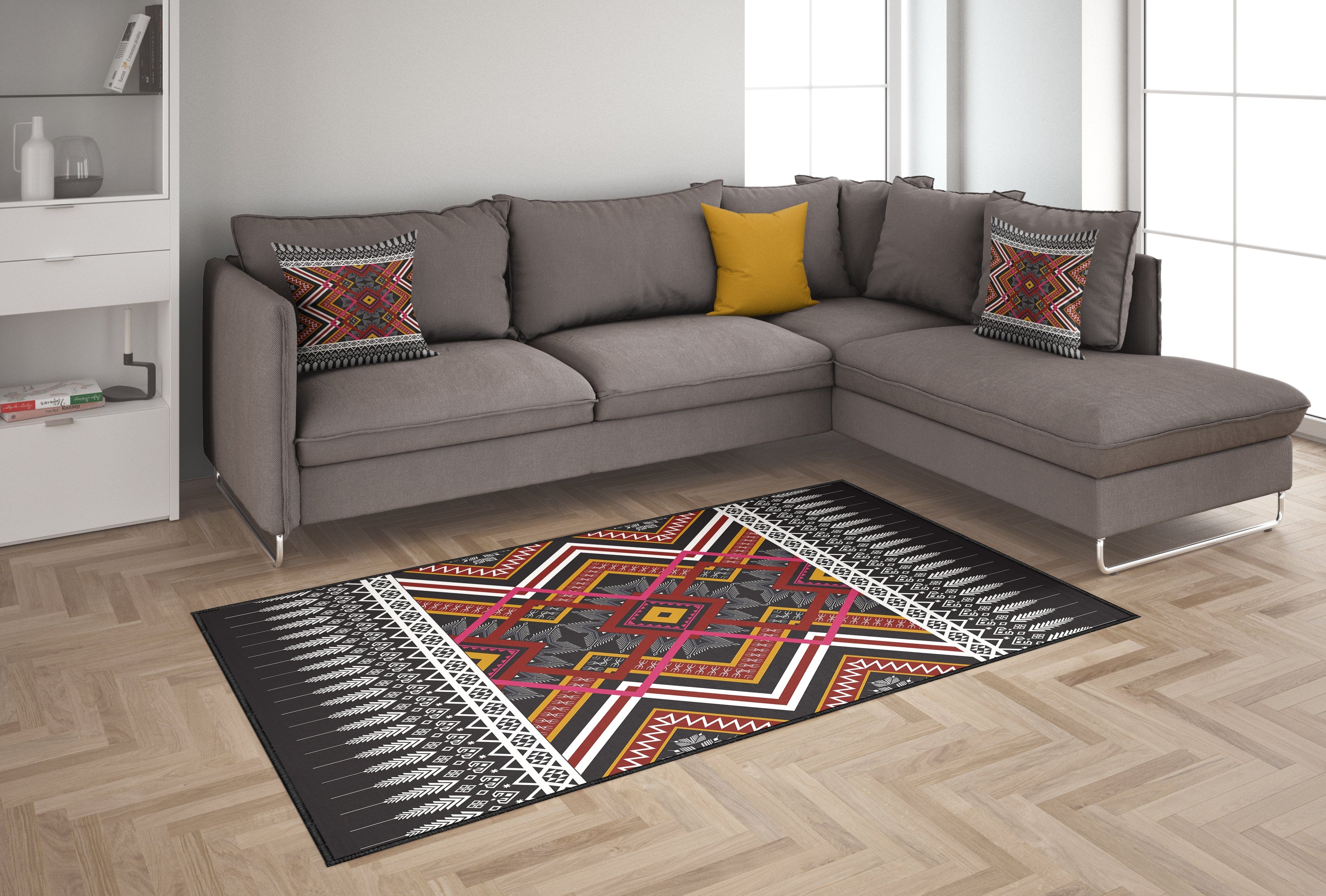 Traversa din poliester, Berilay 123 Multicolor (1)