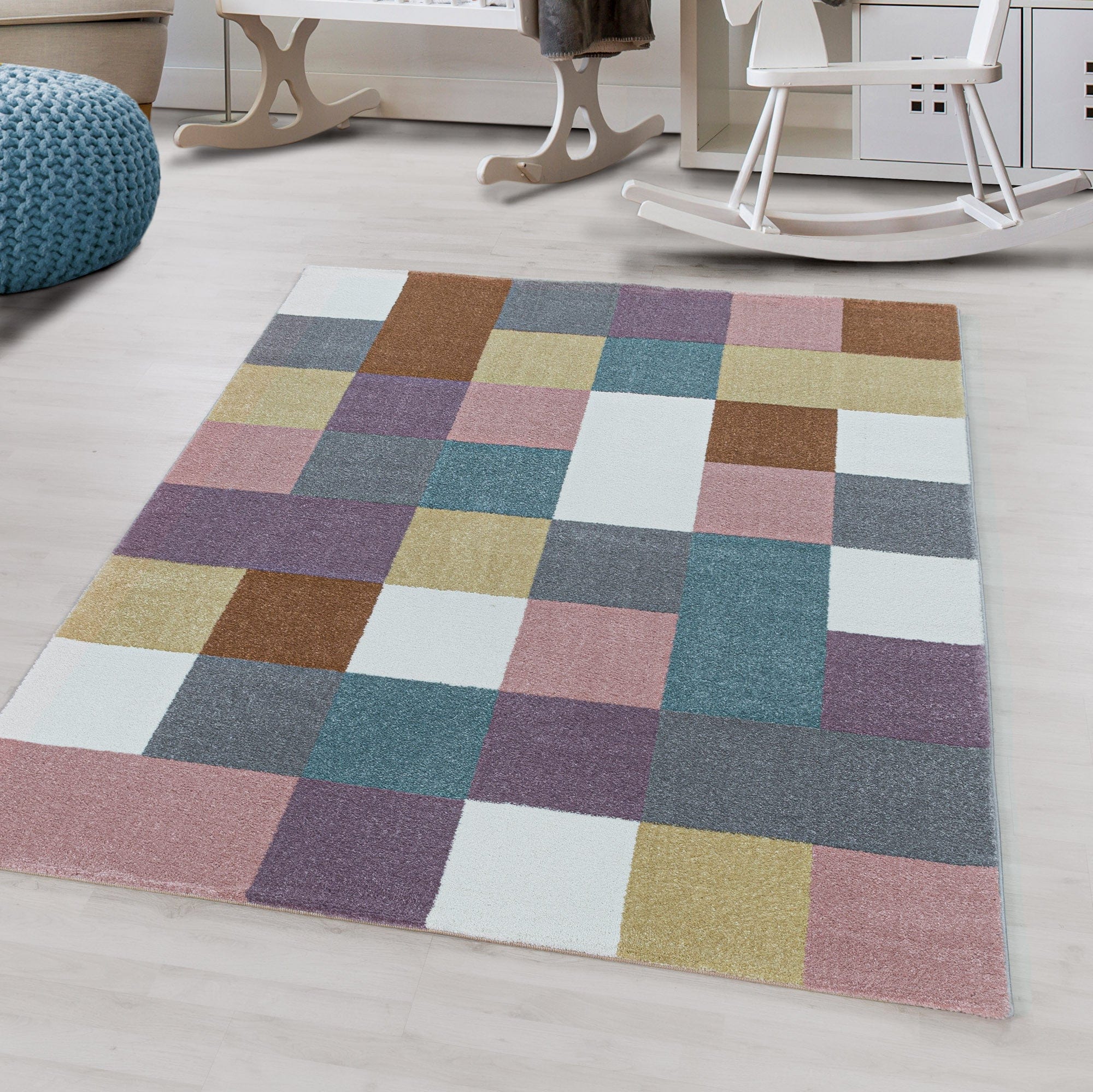 Traversa din PP Funny 2109 Checkered Multicolor (1)