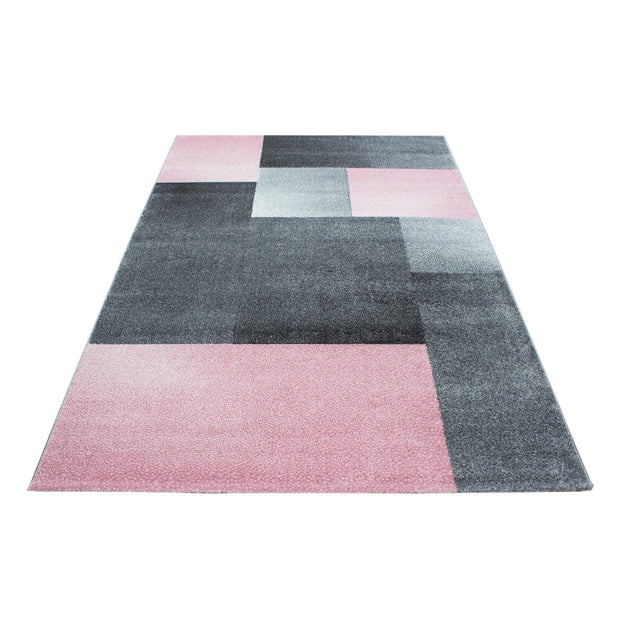 Ayyildiz Teppiche 80 X 150 cm Traversa din PP Lucca 1810 Checkered Roz