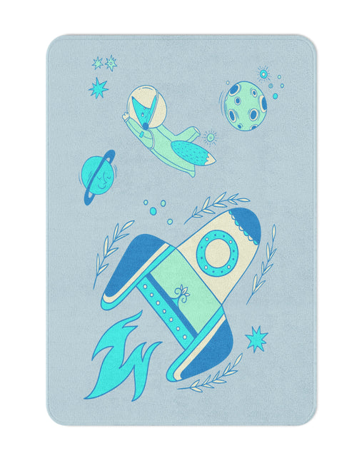 Traversa pentru copii din poliester, Galaxy 81 Multicolor