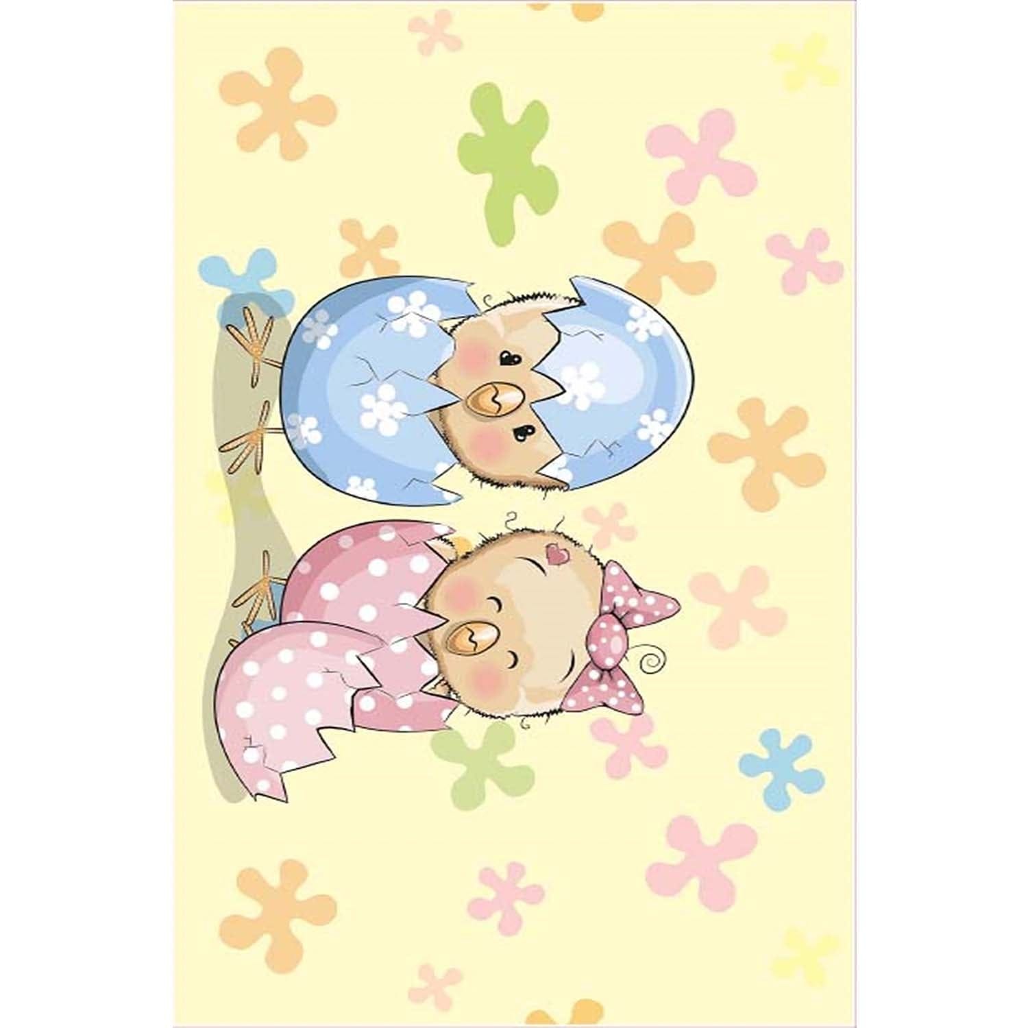 Traversa pentru copii din poliester, Krizce 529 Multicolor (1)