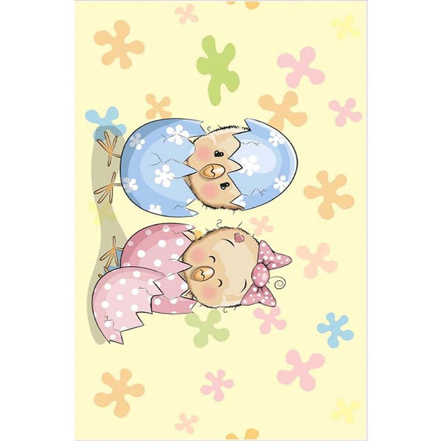 Traversa pentru copii din poliester, Krizce 529 Multicolor (1)