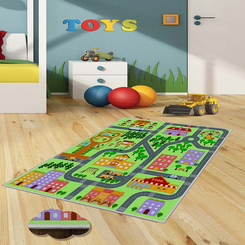 Traversa pentru copii din poliester, Mevlami 547 Multicolor